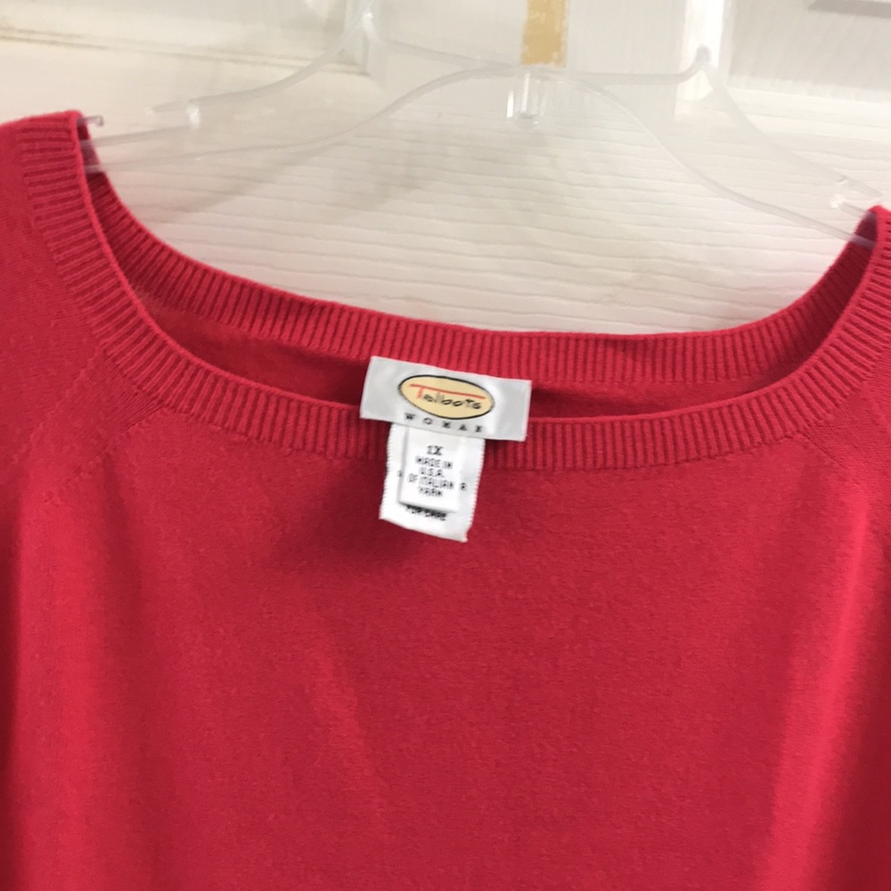 Talbots long sleeve boat neck sweater - Picture 2 of 4